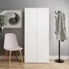 vidaXL Shoe Cabinet White 80×35.5×180 cm Chipboard