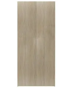 vidaXL Shoe Cabinet Sonoma Oak 80×35.5×180 cm Chipboard