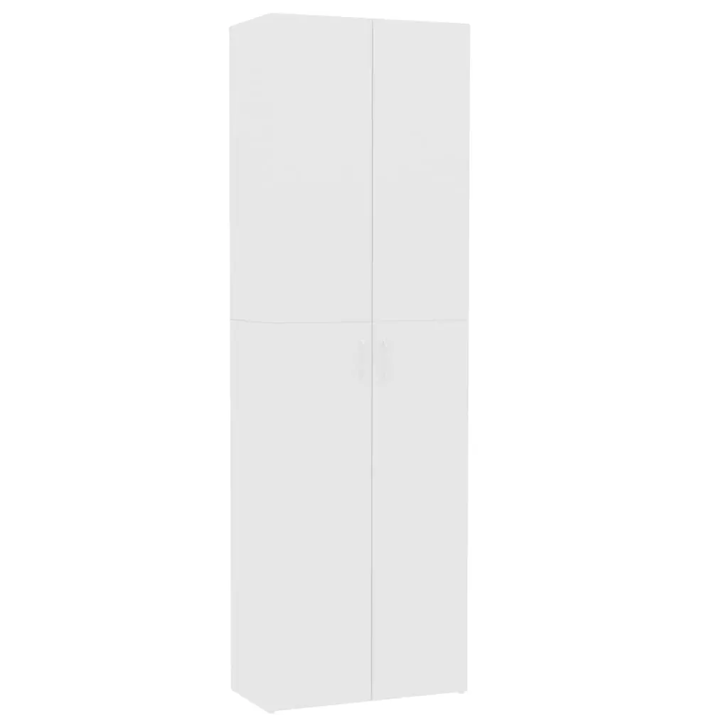 vidaXL Office Cabinet White 60x32x190 cm Chipboard