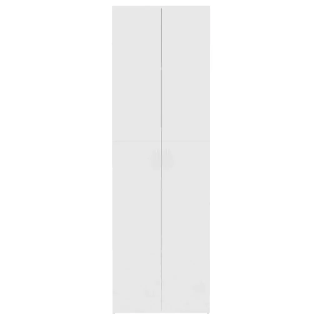 vidaXL Office Cabinet White 60x32x190 cm Chipboard