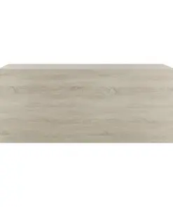 vidaXL Floating Nightstands 2 pcs Sonoma Oak 40x30x15 cm Chipboard