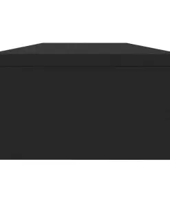 vidaXL Monitor Stand Black 100x24x13 cm Chipboard