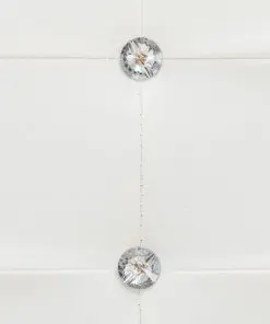 vidaXL Bed Frame White Faux Leather 183×203 cm King