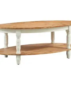 vidaXL Coffee Table 102×62.5×42 cm Solid Acacia Wood vidaXL Coffee Table 102×62.5×42 cm Solid Acacia Wood