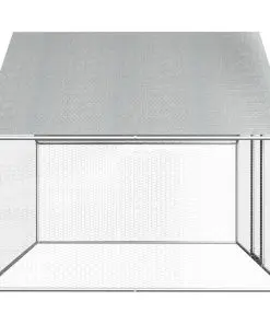 vidaXL Outdoor Chicken Cage 2.75x2x2 m Galvanised Steel