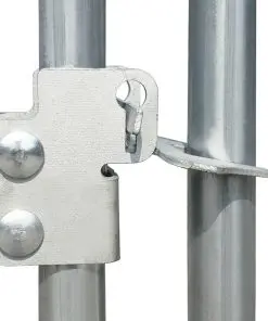 vidaXL Outdoor Chicken Cage 2.75x2x2 m Galvanised Steel