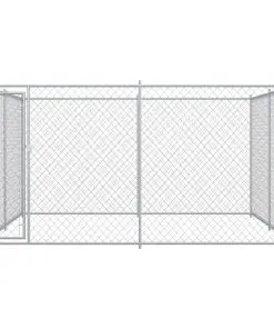 vidaXL Outdoor Dog Kennel 4x4x2 m