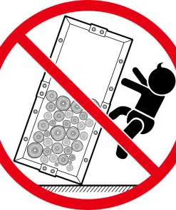 vidaXL Firewood Rack Black 50x20x150 cm Steel