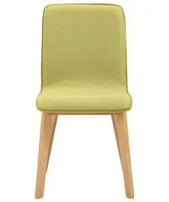 vidaXL Dining Chairs 6 pcs Green
