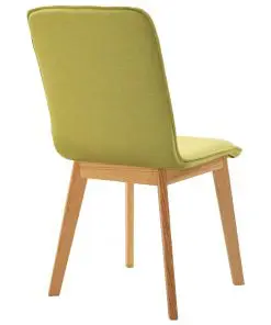 vidaXL Dining Chairs 6 pcs Green