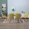 vidaXL Dining Chairs 6 pcs Green vidaXL Dining Chairs 6 pcs Green