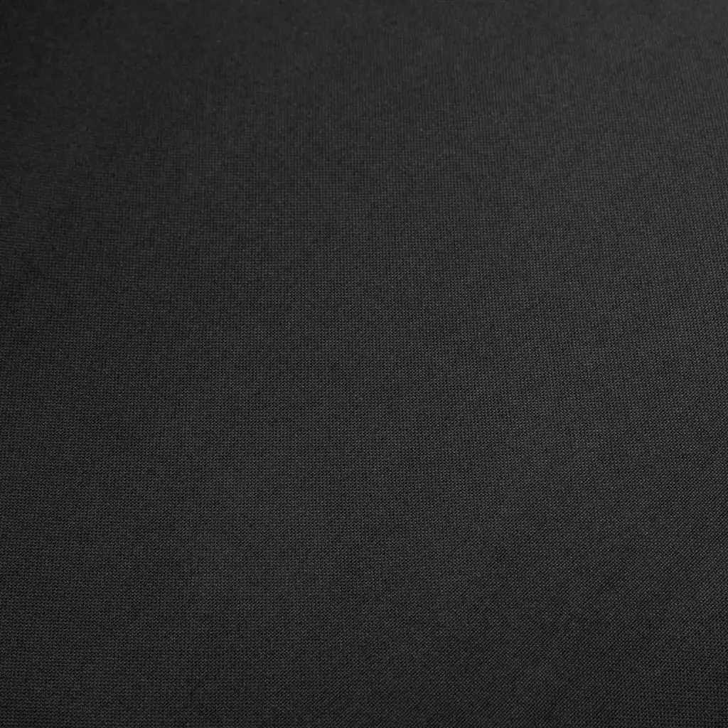 vidaXL Dining Chairs 6 pcs Black Fabric