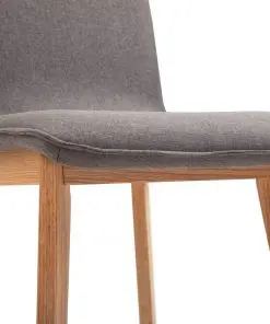 vidaXL Dining Chairs 6 pcs Taupe Fabric
