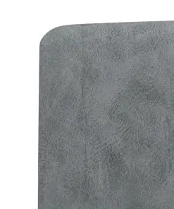 vidaXL Dining Chairs 2 pcs Grey Faux Leather