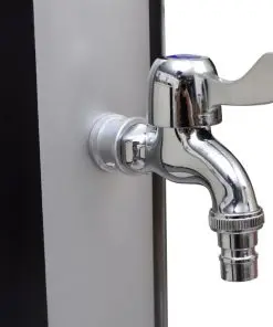 vidaXL Outdoor Solar Showers with Shower Head and Faucet 2 pcs 35 L