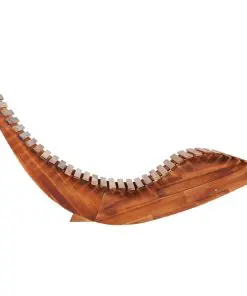 vidaXL Rocking Sun Loungers 2 pcs Acacia Wood