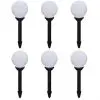 vidaXL Outdoor Pathway Lamps 6 pcs LED 20 cm with Ground Spike