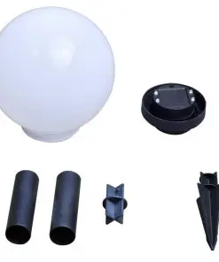 vidaXL Outdoor Pathway Lamps 4 pcs LED 30 cm with Ground Spike