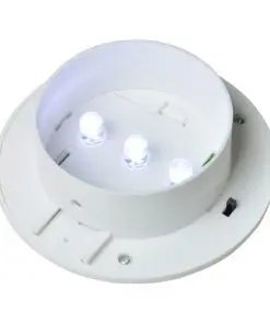 vidaXL Outdoor Solar Fence Lamps 12 pcs LED White