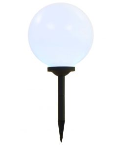 vidaXL Outdoor Solar Lamps 4 pcs LED Spherical 30 cm RGB
