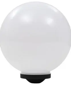 vidaXL Outdoor Solar Lamps 4 pcs LED Spherical 30 cm RGB