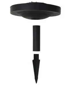 vidaXL Outdoor Solar Lamps 2 pcs LED Spherical 40 cm RGB