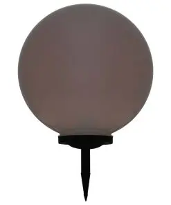 vidaXL Outdoor Solar Lamps 2 pcs LED Spherical 50 cm RGB