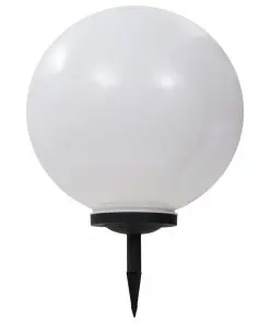 vidaXL Outdoor Solar Lamps 2 pcs LED Spherical 50 cm RGB