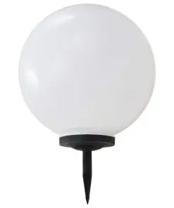 vidaXL Outdoor Solar Lamps 2 pcs LED Spherical 50 cm RGB