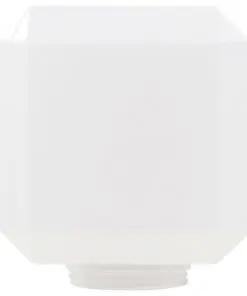 vidaXL Outdoor Solar Lamps 4 pcs LED Cubic 20 cm White