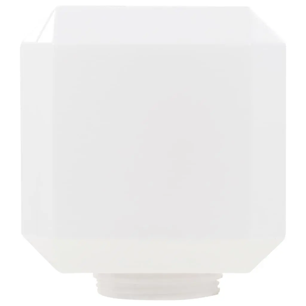 vidaXL Outdoor Solar Lamps 4 pcs LED Cubic 20 cm White