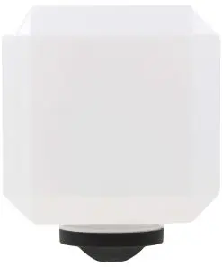 vidaXL Outdoor Solar Lamps 4 pcs LED Cubic 20 cm White