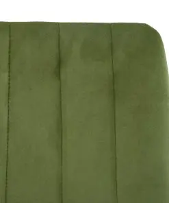 vidaXL Dining Chairs 2 pcs Green Velvet