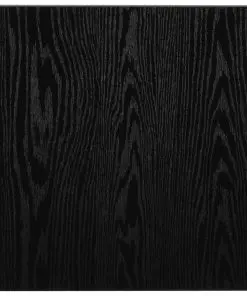 vidaXL Bathroom Wall Shelf for Basin Black 40x40x16.3 cm