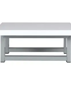 vidaXL Bathroom Wall Shelf for Basin White 40x40x16.3 cm