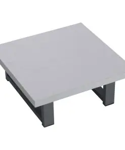 vidaXL Bathroom Wall Shelf for Basin White 40x40x16.3 cm