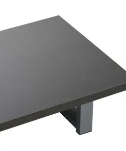 vidaXL Bathroom Wall Shelf for Basin Grey 60x40x16.3 cm