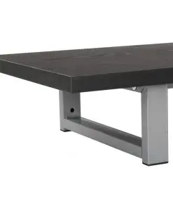 vidaXL Bathroom Furniture Black 90x40x16.3 cm