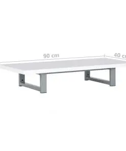 vidaXL Bathroom Furniture White 90x40x16.3 cm