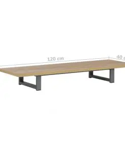 vidaXL Bathroom Furniture Oak 120x40x16.3 cm