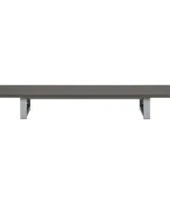 vidaXL Bathroom Furniture Grey 120x40x16.3 cm