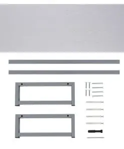 vidaXL Bathroom Furniture White 120x40x16.3 cm