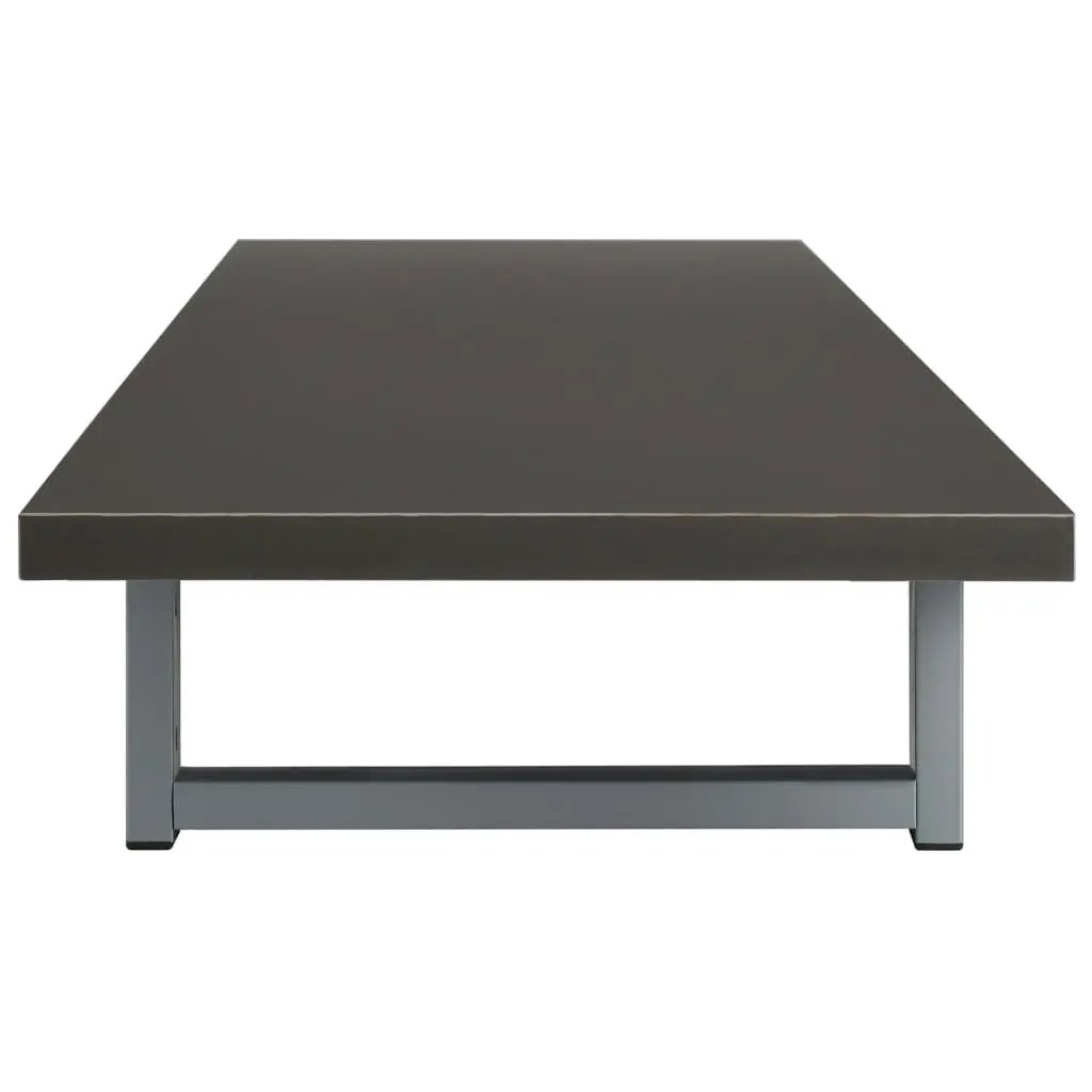 vidaXL Bathroom Furniture Grey 160x40x16.3 cm