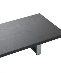 vidaXL Bathroom Furniture Black 160x40x16.3 cm