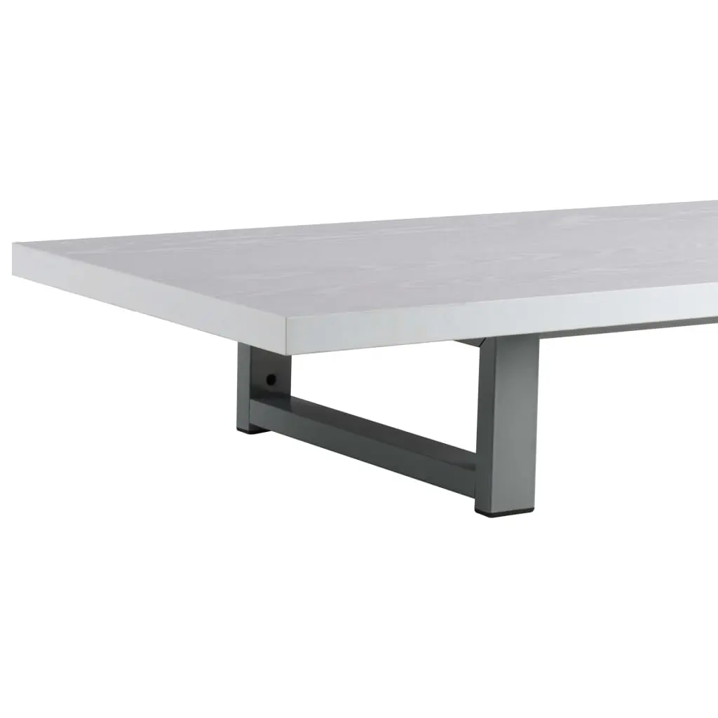 vidaXL Bathroom Furniture White 160x40x16.3 cm