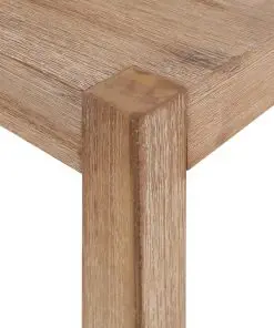 vidaXL 7 Piece Dining Set Solid Acacia Wood