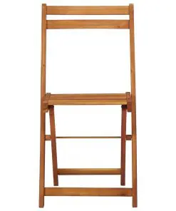 vidaXL Balcony Planter Table with 2 Bistro Chairs Solid Acacia Wood