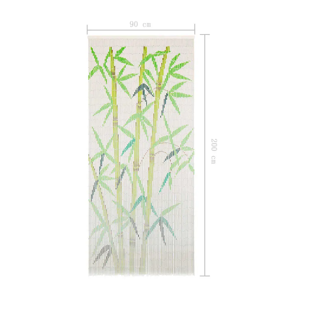 vidaXL Insect Door Curtain Bamboo 90×200 cm
