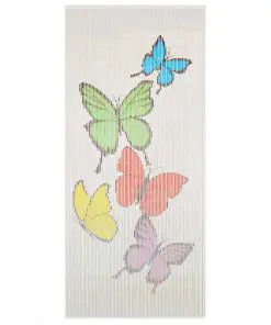 vidaXL Insect Door Curtain Bamboo 90×200 cm