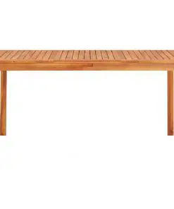 vidaXL Garden Table 150x90x74 cm Solid Acacia Wood